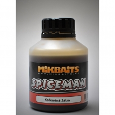 Mikbaits SPICEMAN Booster 250ml Kořeněná játra